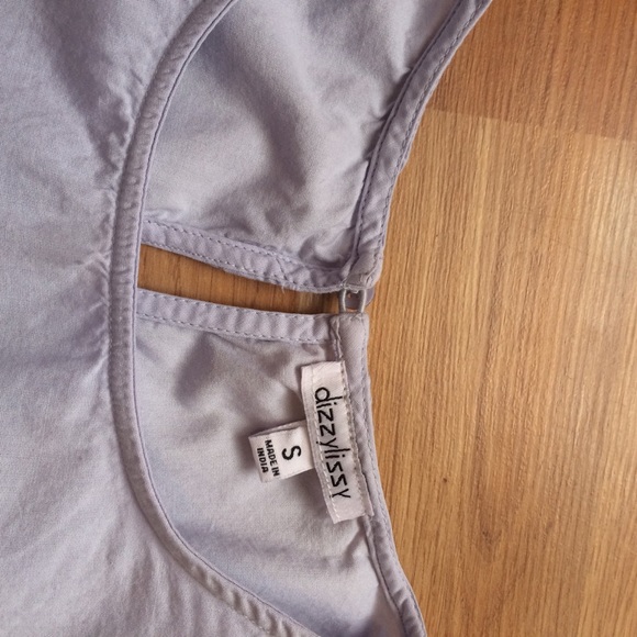 Beautiful light blue blouse with pearls - Picture 7 of 8